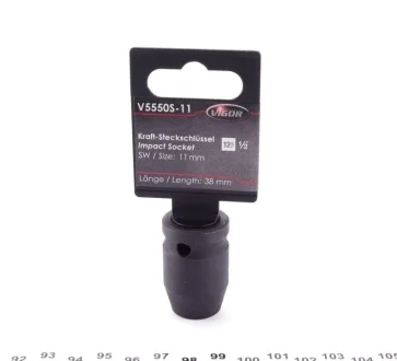 Головка торцевая ударная 1/2" 11 мм VIGOR V5550S-11