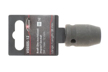 Головка торцевая ударная 1/2" 12 мм VIGOR V5550S-12