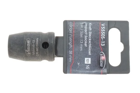 Головка торцевая ударная 1/2" 13 мм VIGOR V5550S-13