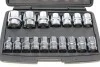 Набор головок 12-граней 1/2" 10-32 мм 16 ед. (хромированные) VIGOR V7512/17 (фото 2)