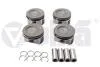 Поршень у комплекті;з поршневим кільцем;1шт;+0.25MM Vika 11071700501 (фото 1)
