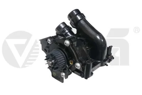 Насос водяний з термостатом Skoda Octavia (09-13)/VW Golf (07-14),Jetta (06-14),Passat (09-11),Tiguan (08-11)/Seat Leon (06-10) VIKA Vika 11211504401