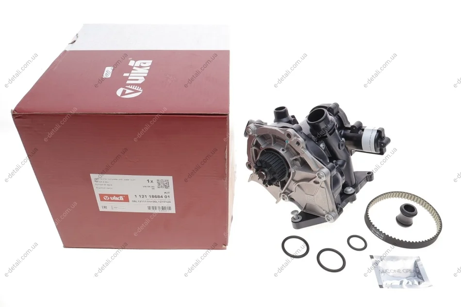 Помпа воды Audi A3/A4/A5/A6/VW Golf VII/Passat VIII/Skoda Octavia IV/SuperB III 1.8/2.0 TSI/TFSI 14- Vika 11211868401 (фото 1)