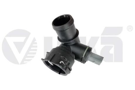 Фланец системы охлаждения (тройник) с датчиком Audi A3/Skoda Octavia, Superb/VW Vika 11221789801