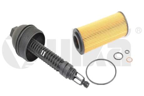Фільтра масляний з кришкою BMW 3, 5, 6, 7, X3, X5, X6 2.5D,3.0D (02-13) Vika 19824201