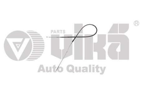 Трос ручного тормоза задний правый/левый VW Passat (88-93) Vika 66091159501 (фото 1)
