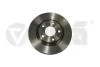 Диск тормозной передний VW Passat (97-00)/Audi A4 (98-08) VIKA Vika 66150025501 (фото 1)