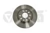 Диск тормозной передний (кратно 2) Skoda Octavia /VW Golf,Jetta/Audi A3 /Seat Leon (04-13,14-) VIKA Vika 66150025801 (фото 1)