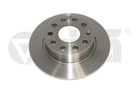 Диск тормозной задний 253*10мм Skoda Octavia (04-13,14-)/VW Golf (04-14),Jetta (11-14)/Audi A3 (04-13) Vika 66150615501