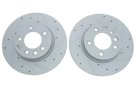 Диск тормозной (передний) Audi Q7/Porsche Cayenne/VW Touareg 10- (330x32) (R) Vika 66151716701