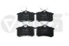 Колодки тормозные задние Skoda Octavia (01-11)/VW Golf (96-03)/Seat Leon (00-06),Toledo (99-04) Vika 66980001501 (фото 1)