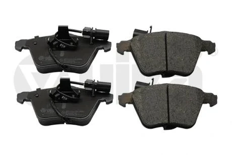 Колодки тормозные передние с датчиком износа Audi A6 (04-11) vika Vika 66981056301