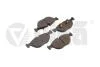 Колодки тормозные передние VW Passat (01-05) VIKA Vika 66981107201 (фото 1)