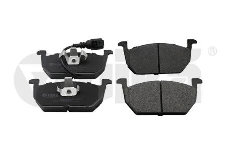 Колодки тормозные передние с датчиком износа Skoda Octavia (13-)/VW Golf (13-)/Audi A3 (13-) Vika 66981688801 (фото 1)