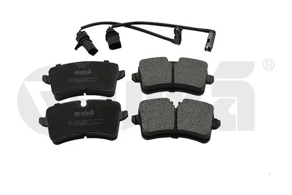 Колодки тормозные задние с датчиком износа Audi A6 (11-18) VIKA Vika 66981692201 (фото 1)