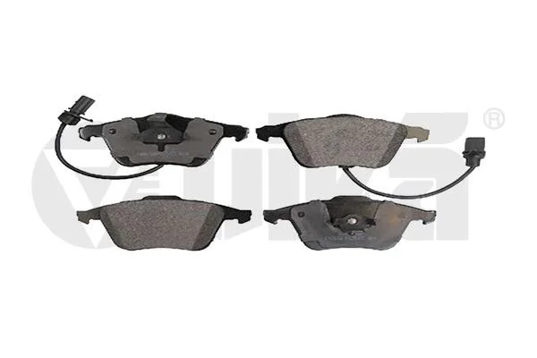 Колодки тормозные передние с датчиком износа VW Golf (06-09),Jetta (06-11),Passat (06-11),Audi A3 (04-13),A6 (09-11) VIKA Vika 66981693801 (фото 1)