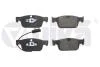 Колодки тормозные передние Audi A4 (16-19) Vika 66981696101 (фото 1)