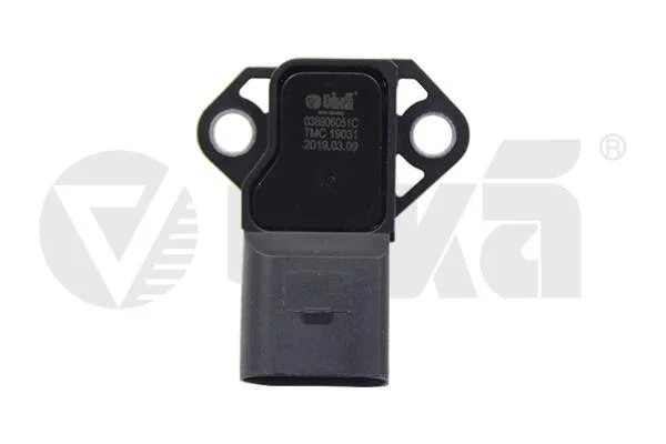 Датчик тиску Skoda Fabia (00-08,11-), Octavia (01-13)/VW Jetta (06-10), Passat (01-11), Touareg (03-), T5 VIKA Vika 99061388401 (фото 1)