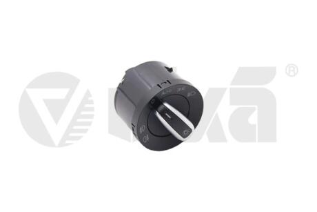 Переключатель освещения (хром) VW Caddy (04-08),Golf (04-09),Jetta (06-08),Passat (06-08) Vika 99410745201