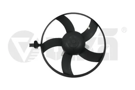 Вентилятор радіатора 100W Skoda Fabia (00-04,05-14), Rapid (13-)/VW Polo (02-)/Seat Ibiza (02-05,06-12,13-), Toledo (13-) VIKA Vika 99590015501