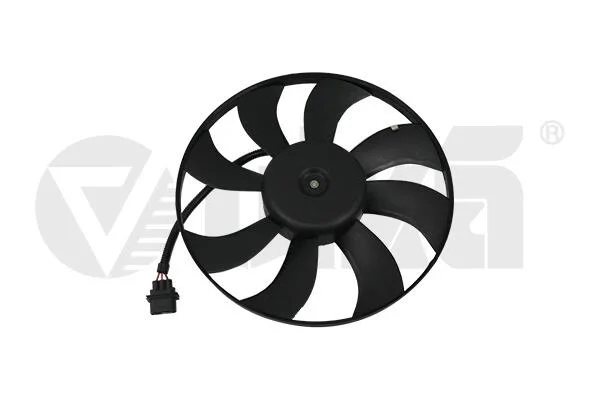 Вентилятор радіатора 100W Skoda Fabia (00-04,05-10), Roomster (06-10)/VW Polo (02-10)/Seat Ibiza (02-05,06-10) VIKA Vika 99590015601 (фото 1)
