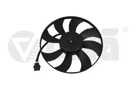 Вентилятор радіатора 100W Skoda Fabia (00-04,05-10), Roomster (06-10)/VW Polo (02-10)/Seat Ibiza (02-05,06-10) VIKA Vika 99590015601