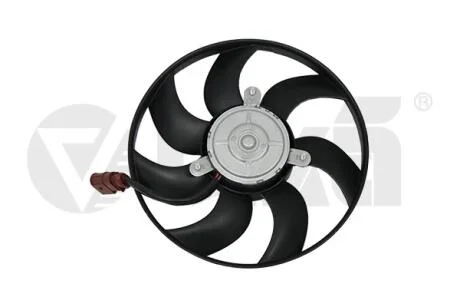 Вентилятор радіатора 150W (малий) Skoda Fabia (06-14), Octavia (04-13) / VW Golf (97-05,07-14) / Seat Ibiza (02-09) VIKA Vika 99590332401