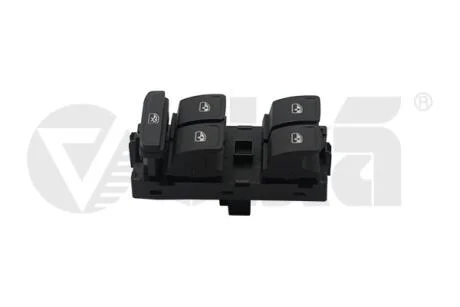 Кнопка стеклоподъемника (L) VW Golf/Passat 14- (блок) (OE VAG) Vika 99591803701