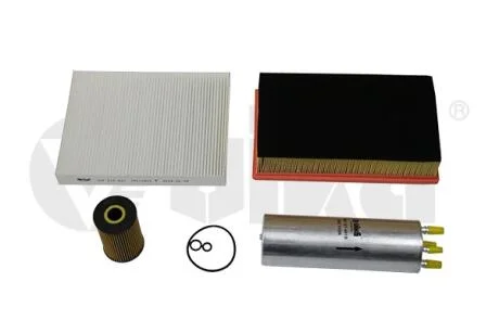 Комплект фильтров (4 шт) VW T5 (10-19),Amarok(10-),Crafter (11-16),Golf (05-13),Passat (08-14) 1.6D, 2.0D VIKA Vika K11785201