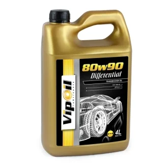 VipOil Differential 80W90 GL-5, 4L x5 VIPOIL 0162857