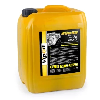 VipOil Classic 20W-50 SF/CD, 10L VIPOIL 0252403