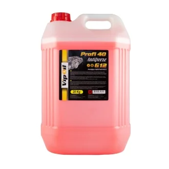 Антифриз VipOil G12 Profi 40 (червоний), 20кг VIPOIL 701255