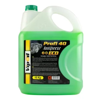 Антифриз VipOil ECO Profi 40 (зелений), 10кг х2 VIPOIL 701408