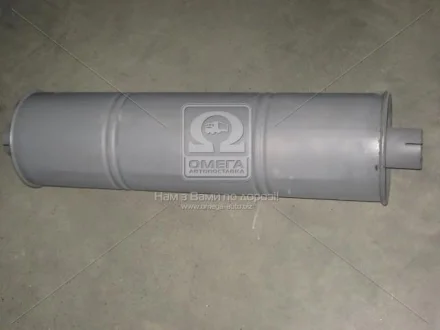 Глушник ГАЗ 3302 закатний (горловина центр D=63 мм) Вироока г.Львов 33078-1201010