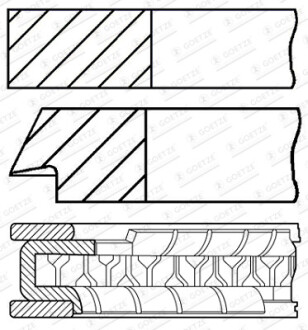 Прокладка турбіни VOLVO 30750725