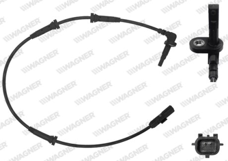 Датчик ABS пер. Captur/Clio/Zoe 12- WAGNER ABS00023