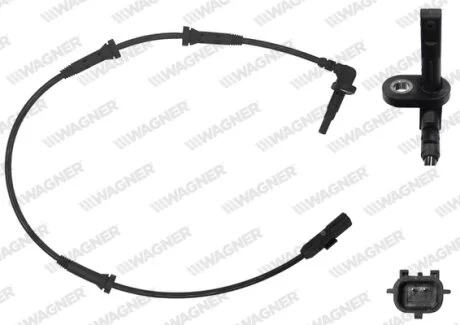 Датчик ABS пер. Captur/Clio/Zoe 12- WAGNER ABS00023