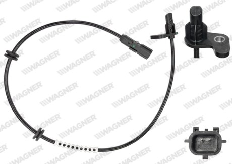 Датчик ABS задн. CAPTUR I/CLIO IV 12- Л. WAGNER ABS00024