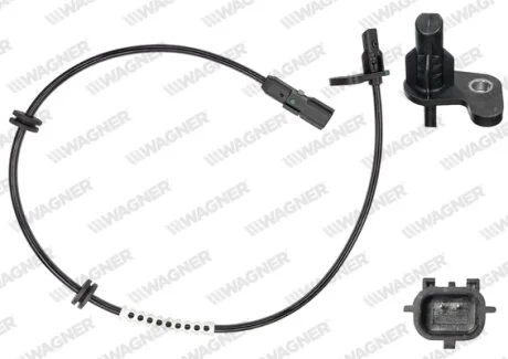 Датчик ABS задн. CAPTUR I/CLIO IV 12- Л. WAGNER ABS00024