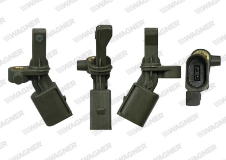 Датчик ABS задн. IBIZA V (KJ1, KJG)/POLO VI (AW1, BZ1, AE1) 17- Л. WAGNER ABS00038
