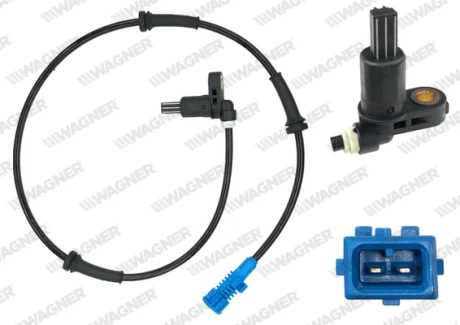 PEUGEOT датчик ABS задн. 206 00- WAGNER ABS00059