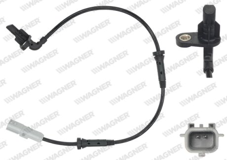 Датчик ABS задн. LOGAN II/SANDERO II 12- Пр. WAGNER ABS00066