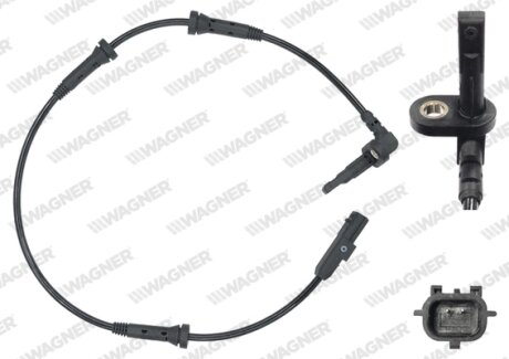 Датчик ABS ASX/Lancer/Outlander 06- передн. Пр WAGNER ABS00067