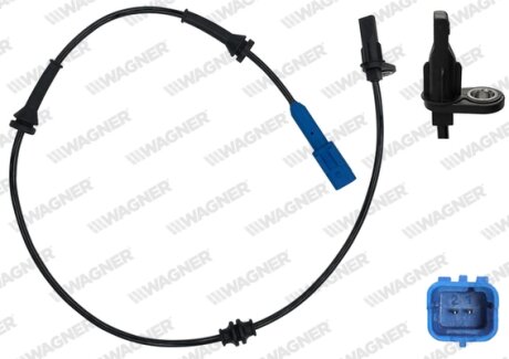 Датчик ABS задн. C3/C2/1007 05-11 WAGNER ABS00073