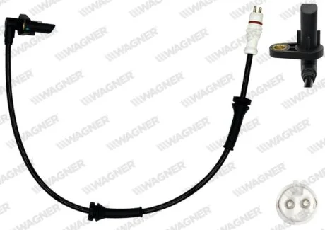 Датчик ABS зад. LOGAN 04- Пр. (435 мм) WAGNER ABS00075