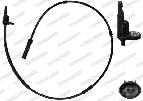 Датчик ABS задн. BMW 3 (F30/F34/F31) 11- WAGNER ABS00122