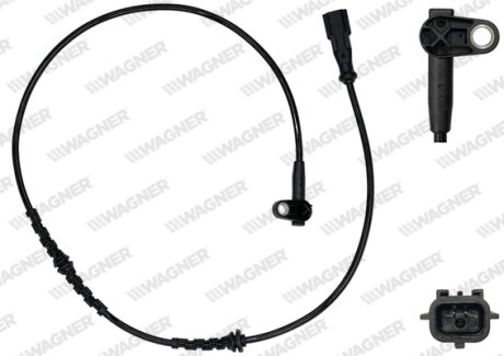 Датчик ABS задн. MEGANE IV/SCÉNIC IV 15- WAGNER ABS00134