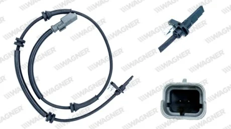 Датчик ABS перед. JUMPY III/EXPERT 16- WAGNER ABS00169