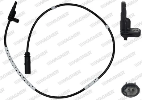 Датчик ABS задн. BMW 3 (F30/F34/F31) 12- WAGNER ABS00198