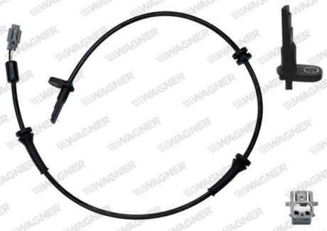 NISSAN датчик ABS передн. Qashqai 06- WAGNER ABS00199